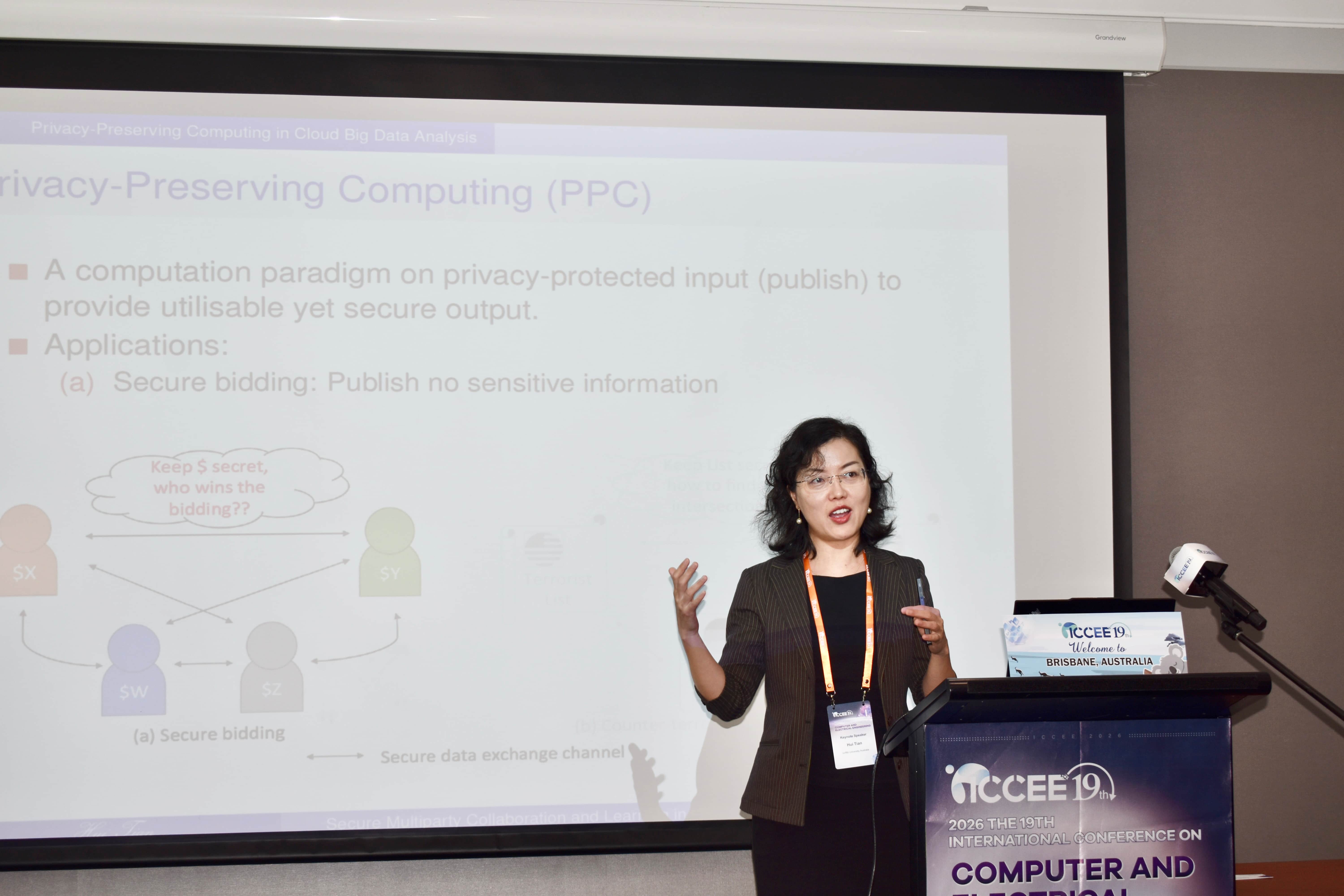 Assoc. Prof. Hui Tian - Keynote 2